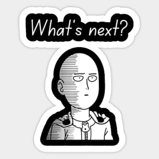 What's next? Sticker